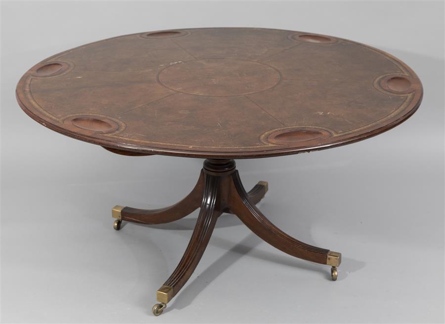 English Tilt Top Games Table