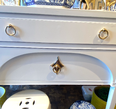 Beautiful Vintage Lacquered Buffet / Sideboard