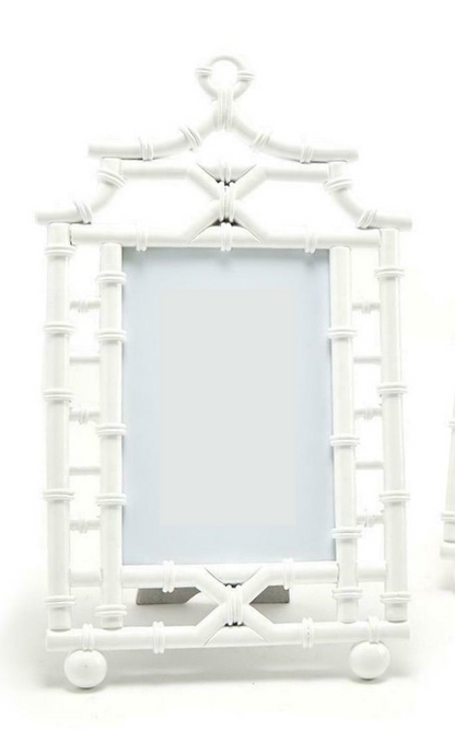 Sold Stylish White Pagoda Frame