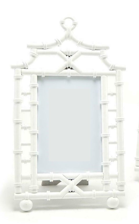 Sold Stylish White Pagoda Frame