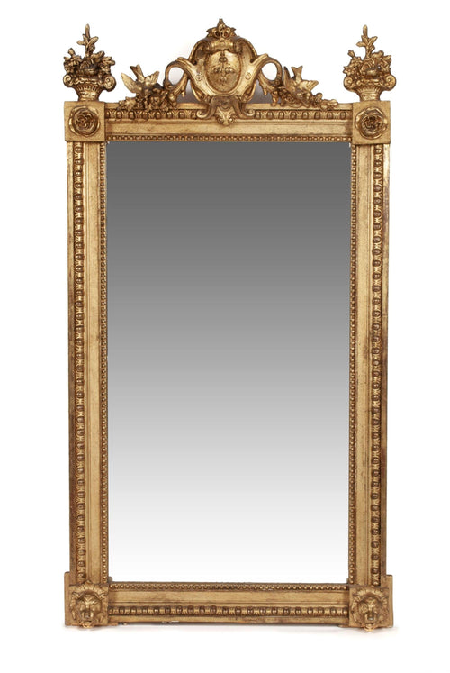 Antique Victorian Giltwood Mirror