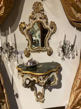 Italian 18th Century Console Mirror & Table