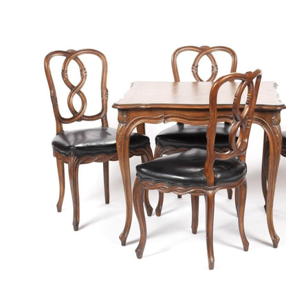 Karges Card Table with 4 Chairs