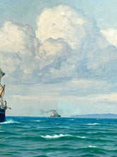 Svend Drews Clipper at Sea  Painting