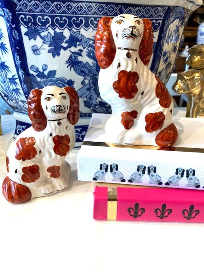 Staffordshire Pair Prince Charles Dogs