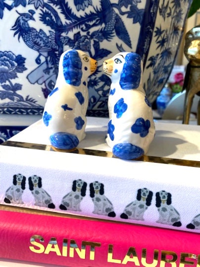 Staffordshire Dogs Salt & Pepper Shakers