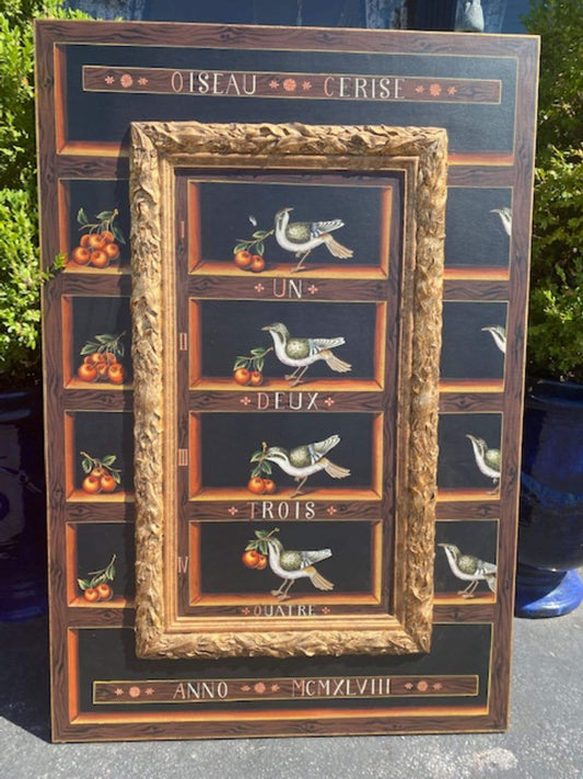 SOLD Large Bird Poster