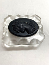 Antique "Mourning  Brooch"Real Whitby Jet  Cameo