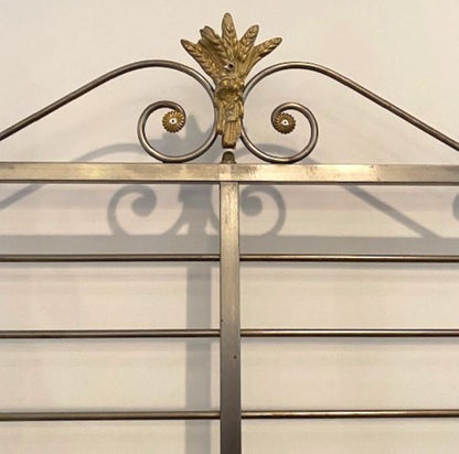 Beautiful Vintage  Iron & Brass Bakers Rack