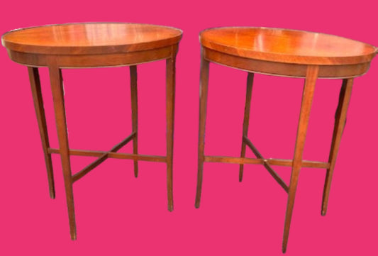 LACQUER DESIGN Your Own Pair Of Mahogany End Tables