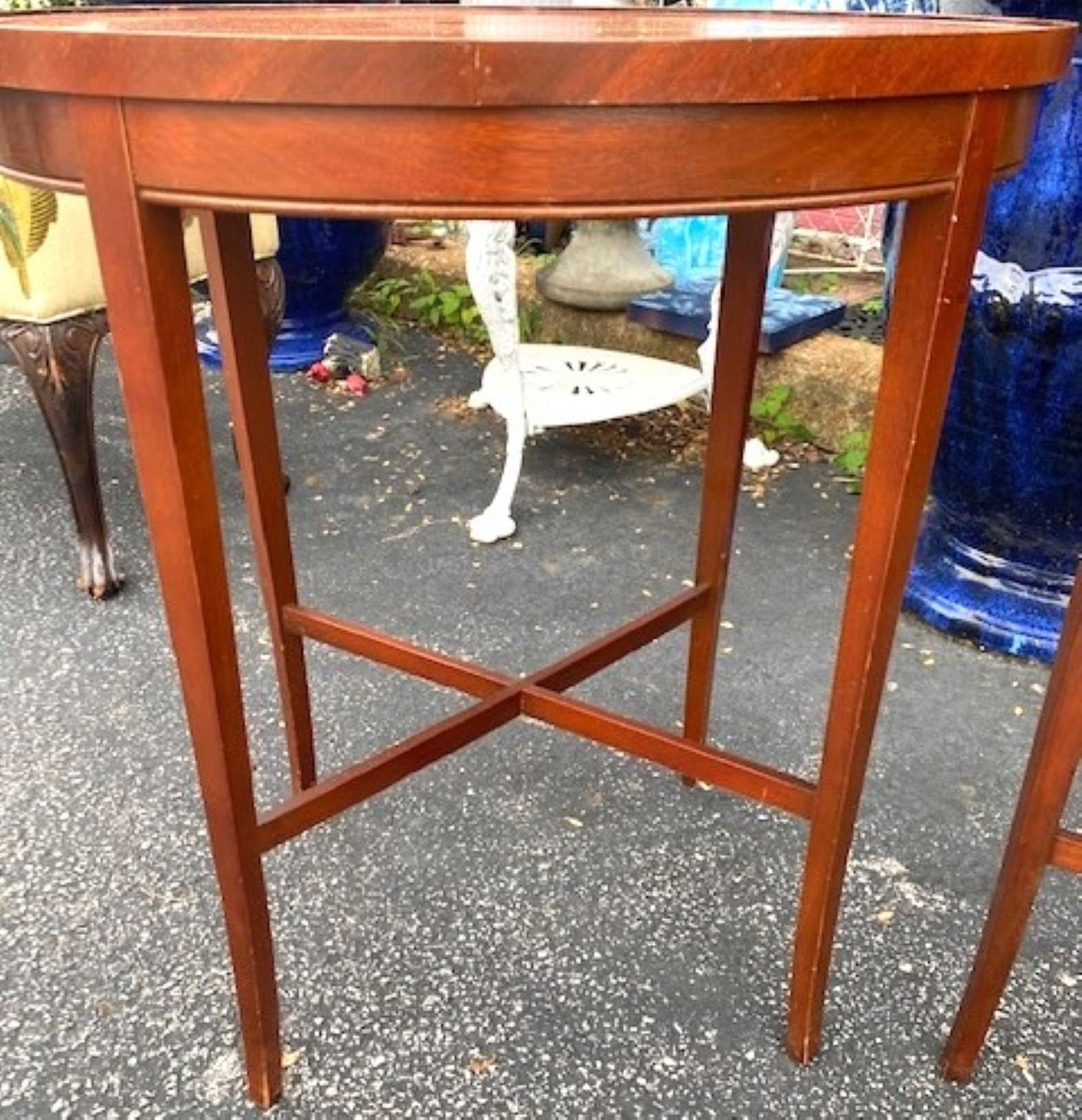 LACQUER DESIGN Your Own Pair Of Mahogany End Tables