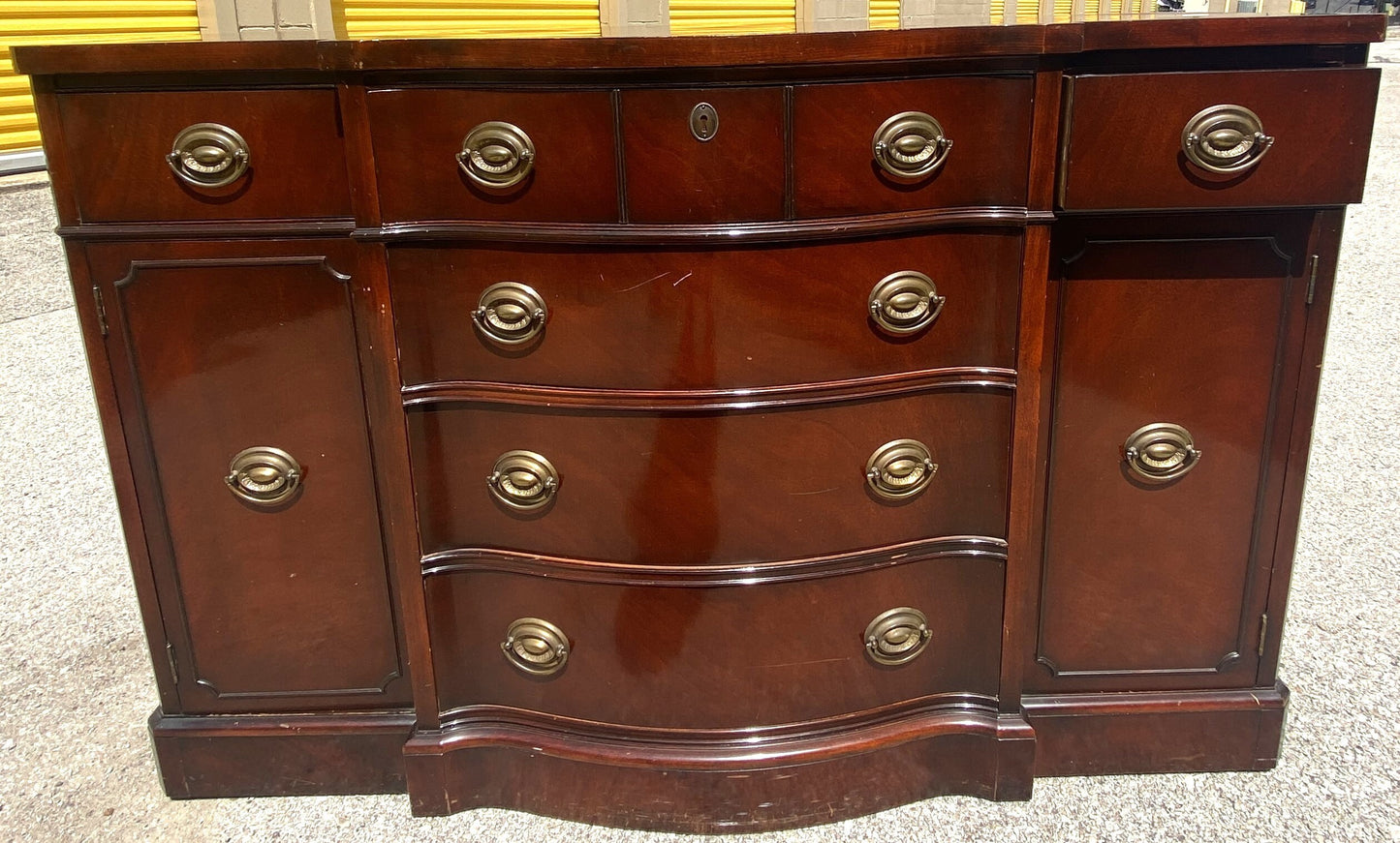 LACQUER DESIGN  Your Own Drexel  Bow Front Buffet / Sideboard