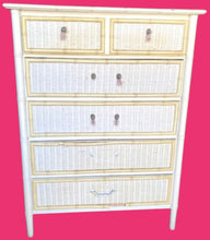 LACQUER DESIGN Your own Dixie Aloha Bamboo 6 drawer Chest