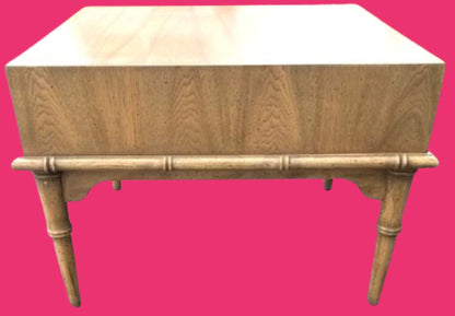 LACQUER DESIGN Your Own Pair of Faux Bamboo  Nitestands/ End Tables