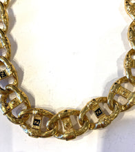 Vintage Fendi Dogani Necklace/ Choker